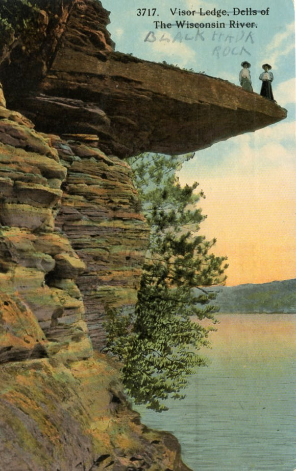 Visor Ledge, Dells of the Wisconsin River, WI - Carey's Emporium