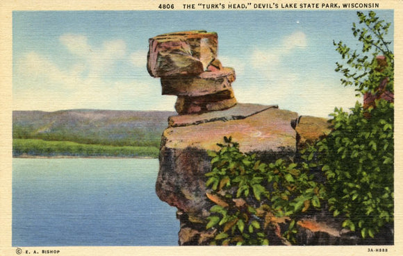 The Turk's Head, Devil's Lake State Park, WI - Carey's Emporium