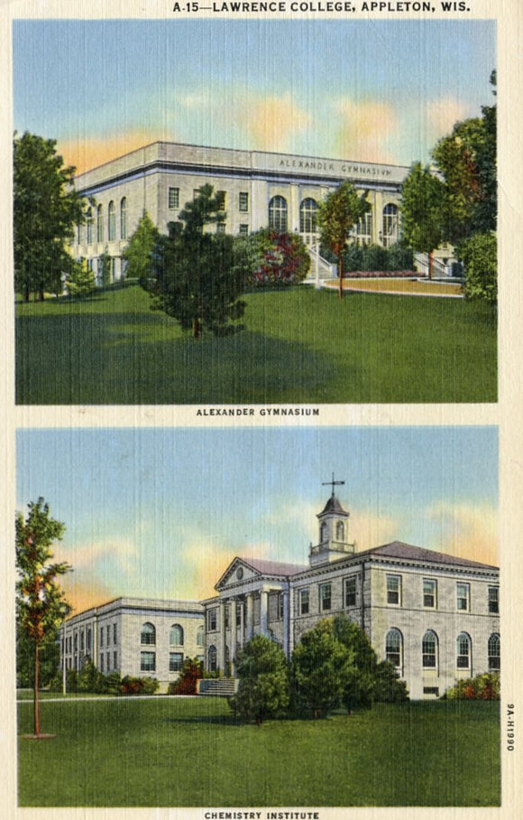 Alexander Gymnasium, Chemistry Institute, Lawrence College, Appleton, WI - Carey's Emporium