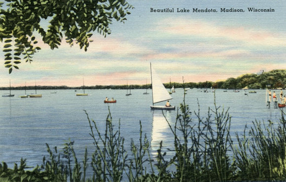 Beautiful Lake Mendota, Madison, WI - Carey's Emporium