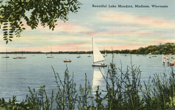 Beautiful Lake Mendota, Madison, WI - Carey's Emporium
