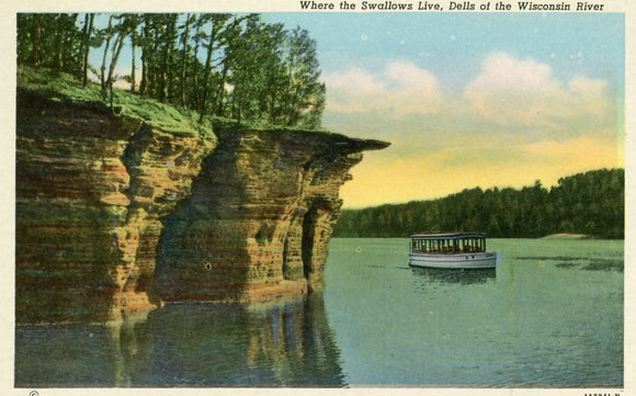 Where the Swallows Live, Dells of the Wisconsin River, WI - Carey's Emporium