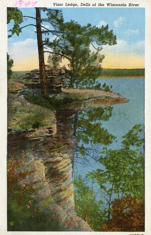 Visor Ledge, Dells of the Wisconsin River, WI - Carey's Emporium