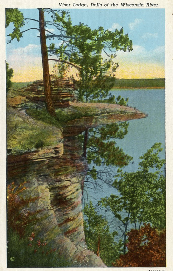 Visor Ledge, Dells of the Wisconsin River, WI - Carey's Emporium
