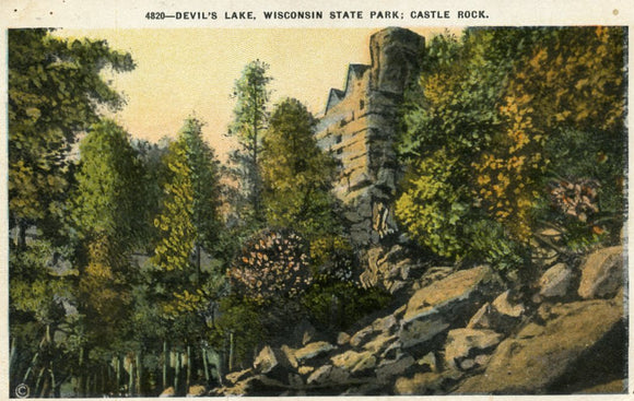 Castle Rock, Devil's Lake, Wisconsin State Park - Carey's Emporium