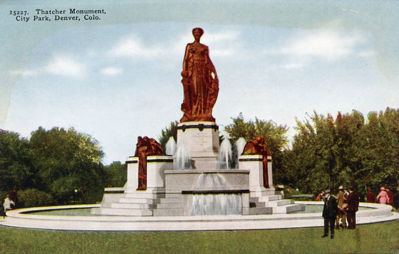 Thatcher Monument, City Park, Denver, CO - Carey's Emporium