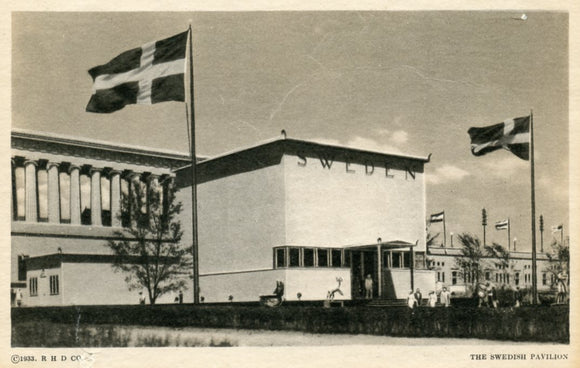 The Swedish Pavilion, Chicago Worlds Fair 1933 - Carey's Emporium