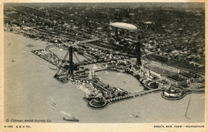 Bird's Eye View, Exposition, Chicago Worlds Fair 1933 - Carey's Emporium