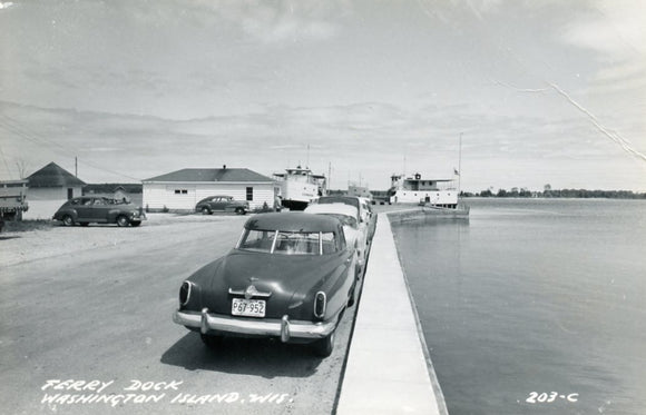 Ferry Dock, Washington Island, WI - Carey's Emporium