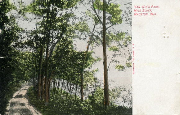 Van Wie's Park, Mile Bluff, Mauston, WI - Carey's Emporium