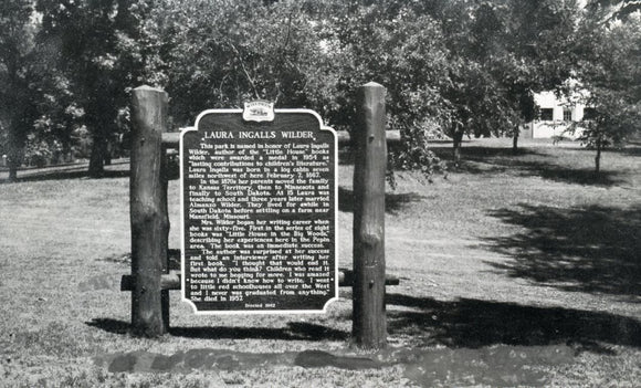 Laura Ingalls Wilder Official Marker, Pepin, WI - Carey's Emporium