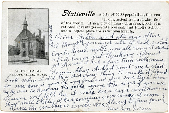 City Hall, Platteville, WI - Carey's Emporium