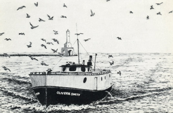 Smith Bros. Fisheries and Fish Shanty Restaurant, On the Harbor, Post Washington, WI - Carey's Emporium