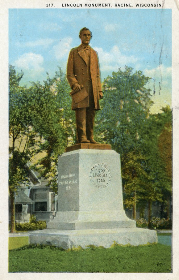 Lincoln Monument, Racine, WI - Carey's Emporium