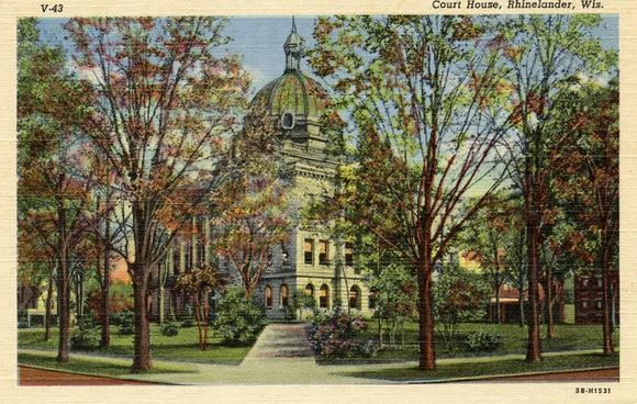 Court House, Rhinelander, WI - Carey's Emporium