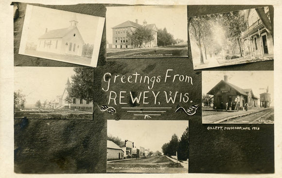 Greetings From Rewey, WI - Carey's Emporium