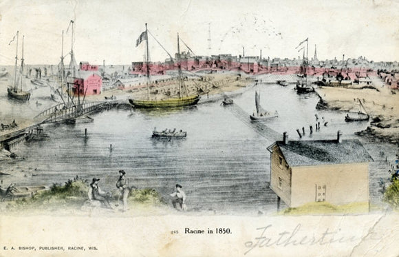 Racine in 1850 - Carey's Emporium