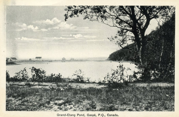Grand-Etang Pond, Gaspe, P. Q., Canada - Carey's Emporium