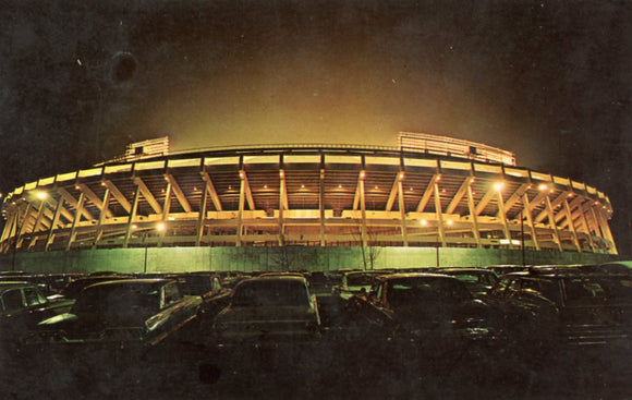 Night View of Atlanta Stadium, Atlanta, GA - Carey's Emporium