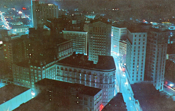 Dramatic Night View of Atlanta, GA - Carey's Emporium