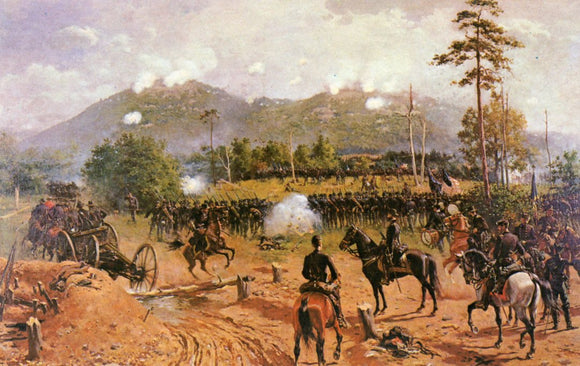 Attack on Kennesaw, Kennesaw Mountain National Battlefield Park, Marietta, GA - Carey's Emporium