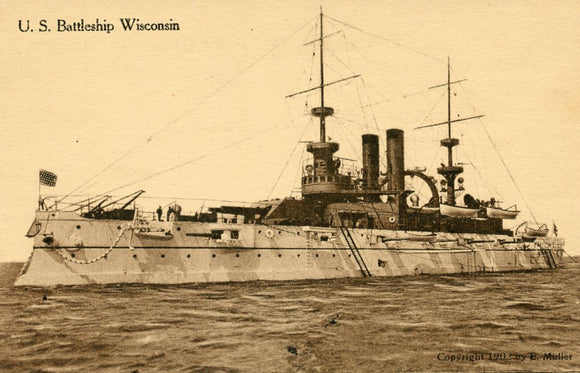U. S. Battleship Wisconsin - Carey's Emporium