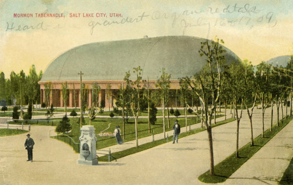 Mormon Tabernacle, Salt Lake City, UT - Carey's Emporium