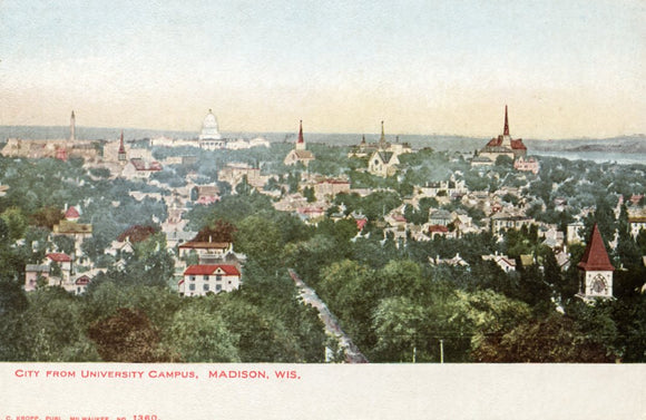 City from University Campus, Madison, WI - Carey's Emporium