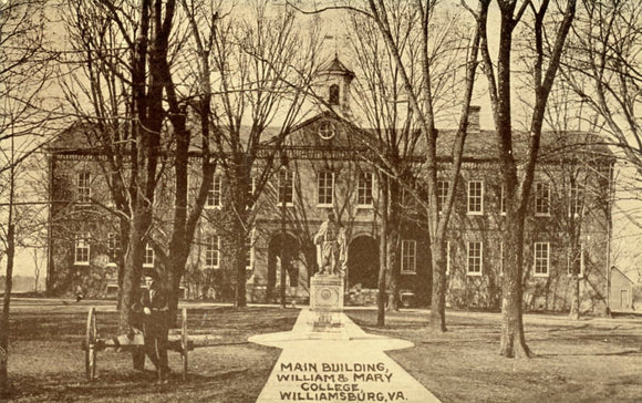 Main Building, William and Mary College, Williamsburg, VA - Carey's Emporium