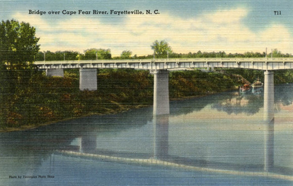 Bridge Over Cape Fear River, Fayetteville, NC - Carey's Emporium