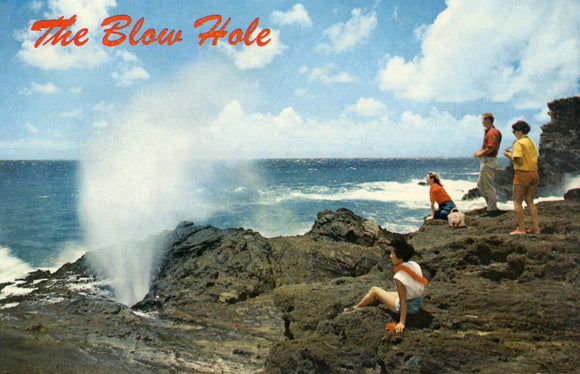 The Blow Hole, Honolulu, HI - Carey's Emporium