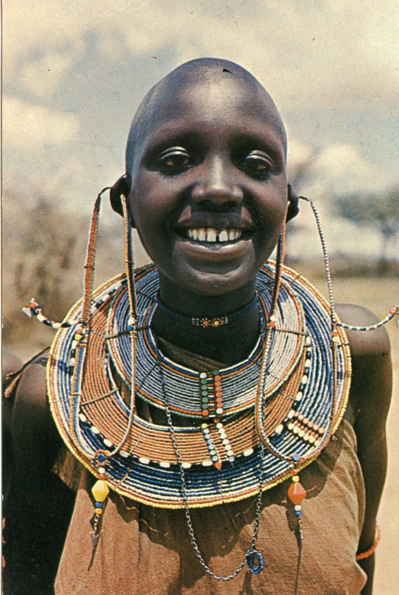 Masai Girl, African Wild Life - Carey's Emporium
