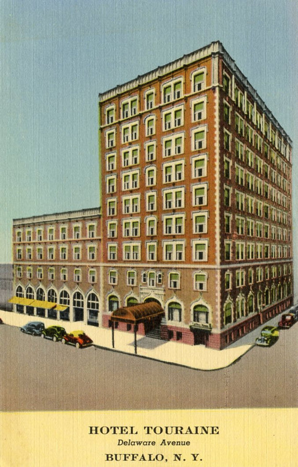 Hotel Touraine, Delaware Avenue, Buffalo, NY - Carey's Emporium