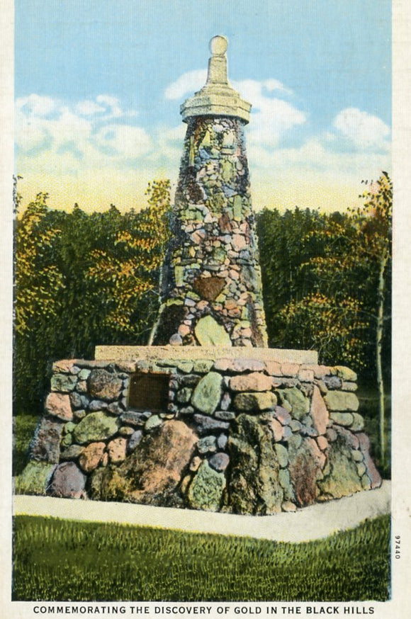 The Ross Monument, at Custer, SD - Carey's Emporium
