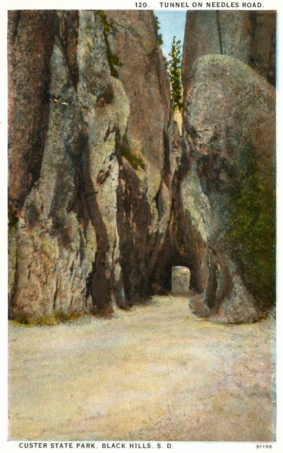 Tunnel on Needles Road, Custer State Park, Black Hills, SD - Carey's Emporium