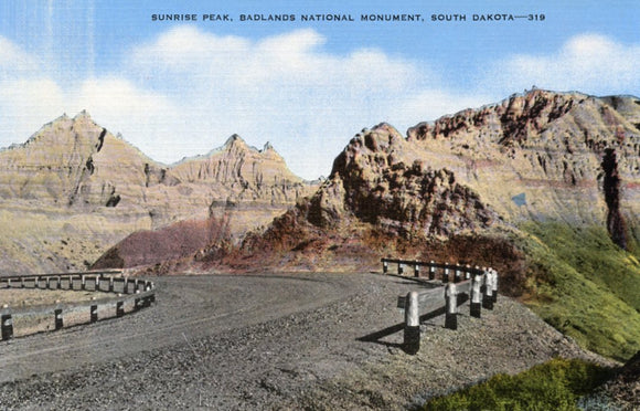 Sunrise Peak, Badlands National Monument, SD - Carey's Emporium