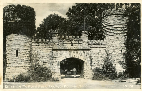 Entrance to Point Park, Lookout Mountain, TN - Carey's Emporium