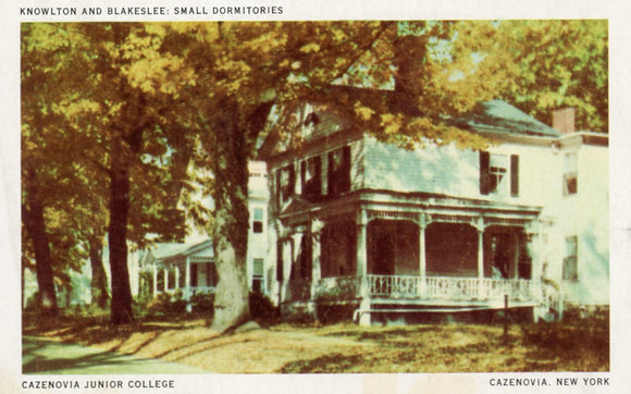Knowlton and Blakeslee, Small Dormitories, Cazenovia Junior College, Cazenovia, NY - Carey's Emporium
