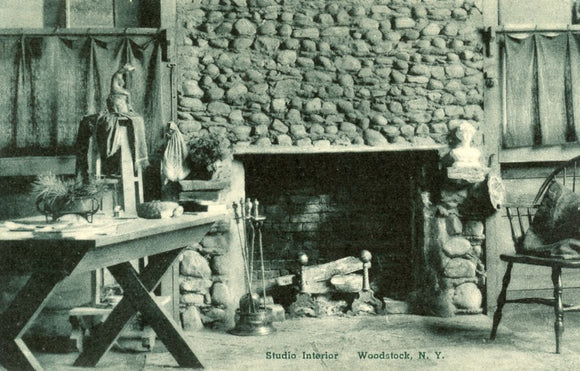 Studio Interior, Woodstock, NY - Carey's Emporium