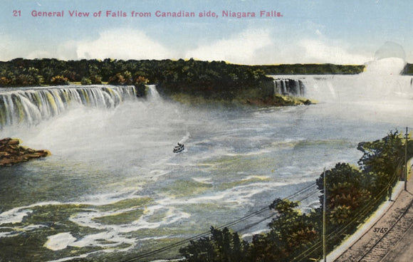 General View of Falls from Canadian Side, Niagara Falls - Carey's Emporium