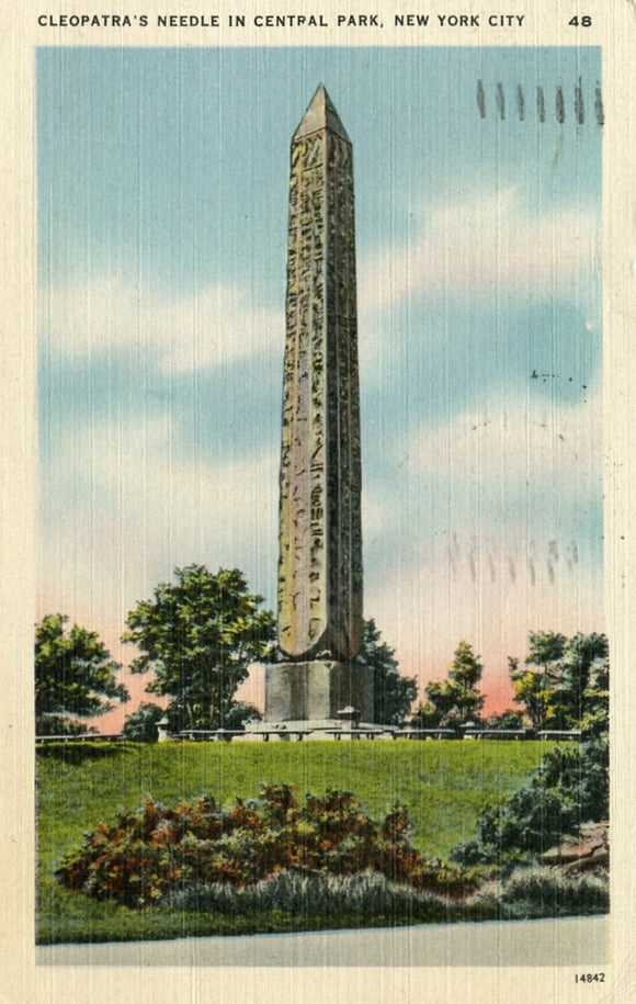 Cleopatra's Needle in Central Park, New York City, NY - Carey's Emporium