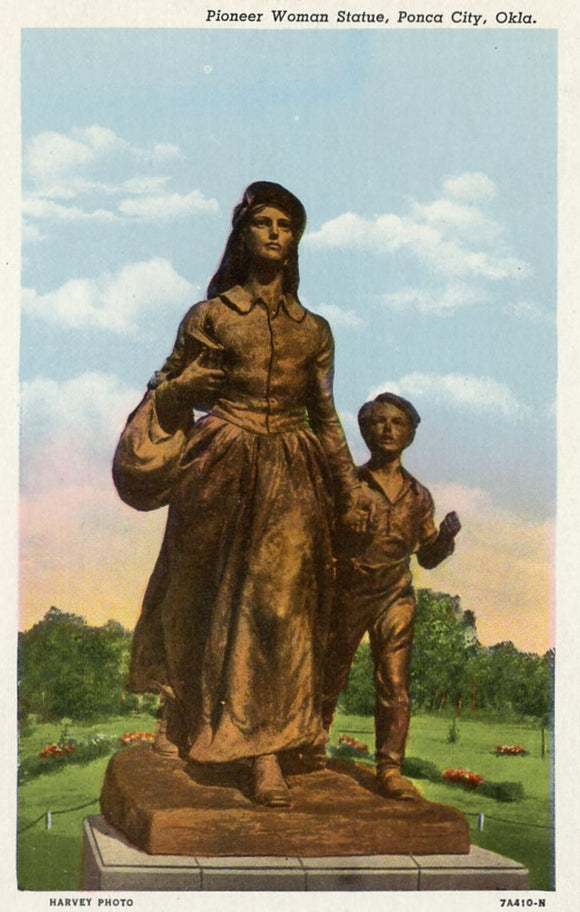 Pioneer Woman Statue, Ponca, OK - Carey's Emporium