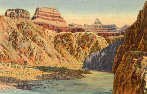 The Zoroaster and Colorado River, Grand Canyon, AZ - Carey's Emporium