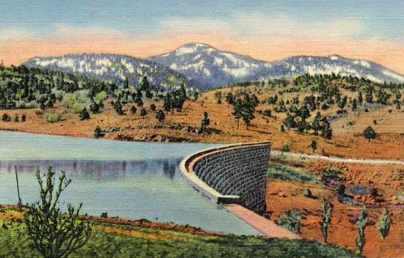 Bill Williams Mountain and Dam, Williams, AZ - Carey's Emporium