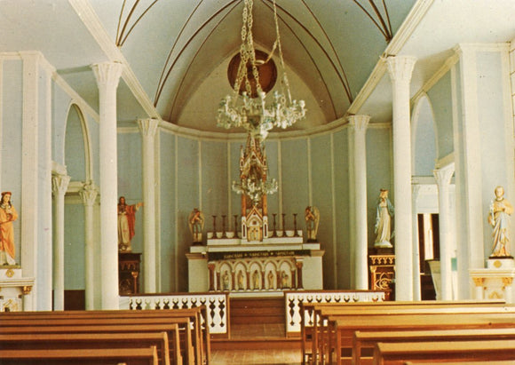 Sanctuary and Altar of the Church of St. Philomena at Kalawao, Molokai, HI - Carey's Emporium
