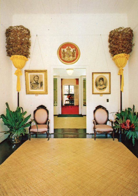 Foyer, Queen Emma Summer Palace - Carey's Emporium