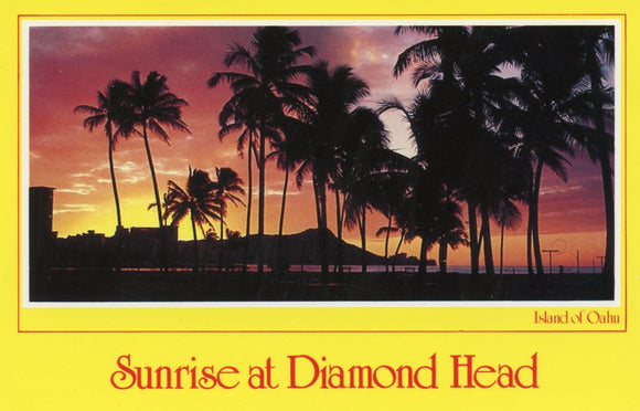 Sunrise at Diamond Head - Carey's Emporium