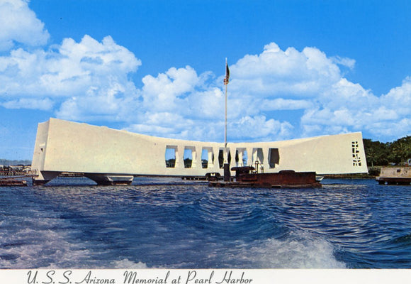 U. S. S. Arizona Memorial at Pearl Harbor, HI - Carey's Emporium