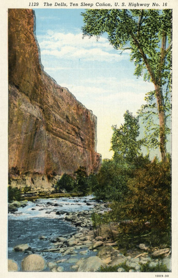 The Dells, Ten Sleep Canon, U. S. Highway No. 16 - Carey's Emporium