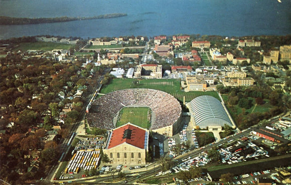 Air View of The University of Wisconsin, Madison, WI - Carey's Emporium